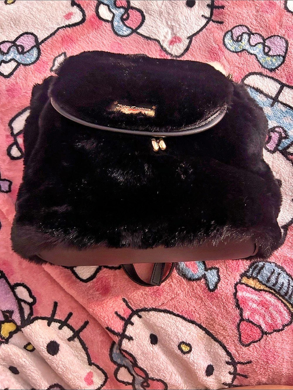 Juicy Couture  Faux Fur Backpack